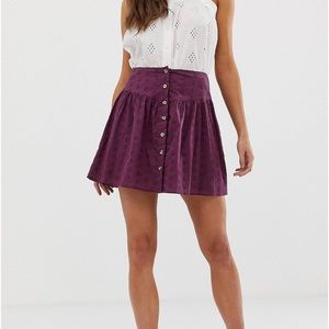 ASOS eyelet skirt size 10